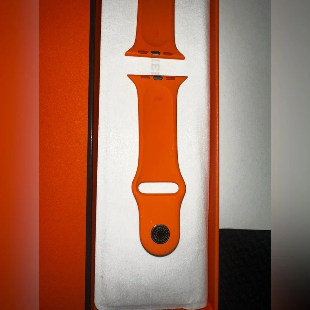 Hermès Orange Sport Band for Apple Watch - Unisex One Size
